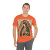 Unisex BELLA + CANVAS - Jersey Short Sleeve Tee - Nuestra Señora de Guadalupe O Virgen of Guadalupe - Mexico - Catholicism - Green Forest Home