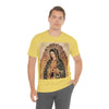 Unisex BELLA + CANVAS - Jersey Short Sleeve Tee - Nuestra Señora de Guadalupe O Virgen of Guadalupe - Mexico - Catholicism - Green Forest Home