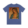 Unisex BELLA + CANVAS - Jersey Short Sleeve Tee - Nuestra Señora de Guadalupe O Virgen of Guadalupe - Mexico - Catholicism - Green Forest Home