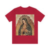 Unisex BELLA + CANVAS - Jersey Short Sleeve Tee - Nuestra Señora de Guadalupe O Virgen of Guadalupe - Mexico - Catholicism - Green Forest Home
