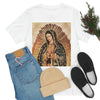 Unisex BELLA + CANVAS - Jersey Short Sleeve Tee - Nuestra Señora de Guadalupe O Virgen of Guadalupe - Mexico - Catholicism - Green Forest Home