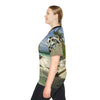Unisex Football Jersey (AOP) - All Over Print - Amazing Colors of Pajaros Beach - Mona Island Puerto Rico - Made in China - Green Forest Home