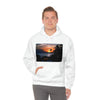 Unisex Heavy Blend Hooded Sweatshirt with Awesome RINCON BEACH in Puerto Rico - surfing, food, lodging, fun - Green Forest Home