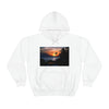 Unisex Heavy Blend Hooded Sweatshirt with Awesome RINCON BEACH in Puerto Rico - surfing, food, lodging, fun - Green Forest Home