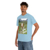 UNISEX Heavy Cotton Tee - Gildan 5000 - Holy Cow - GET OUT - Made in Canada by Print Geek in 3 days - Green Forest Home