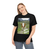 UNISEX Heavy Cotton Tee - Gildan 5000 - Holy Cow - GET OUT - Made in Canada by Print Geek in 3 days - Green Forest Home