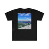 Unisex Softstyle T-Shirt - 100% cotton - Gildan 64000 - Made in CANADA in 3 Days - Rocky Mountains, Alberta & Canmore, Canada - Green Forest Home