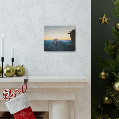 US NATIONAL PARKS - SMALL Canvas Gallery Wraps - The Wonderland of Yosemite - Half Dome - California near SF - a must see! - Green Forest Home
