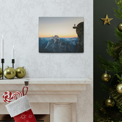 US NATIONAL PARKS - SMALL Canvas Gallery Wraps - The Wonderland of Yosemite - Half Dome - California near SF - a must see! - Green Forest Home