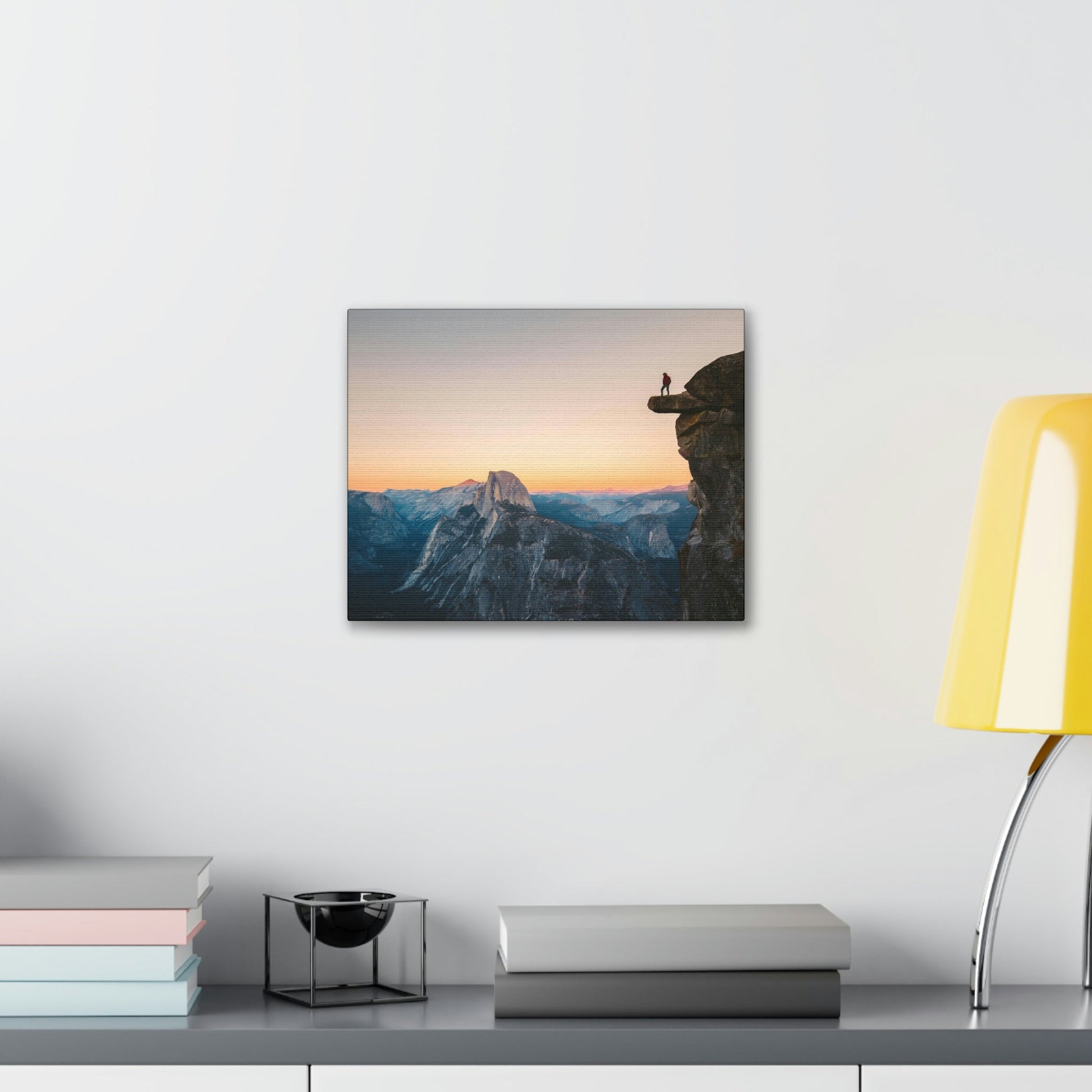 US NATIONAL PARKS - SMALL Canvas Gallery Wraps - The Wonderland of Yosemite - Half Dome - California near SF - a must see! - Green Forest Home