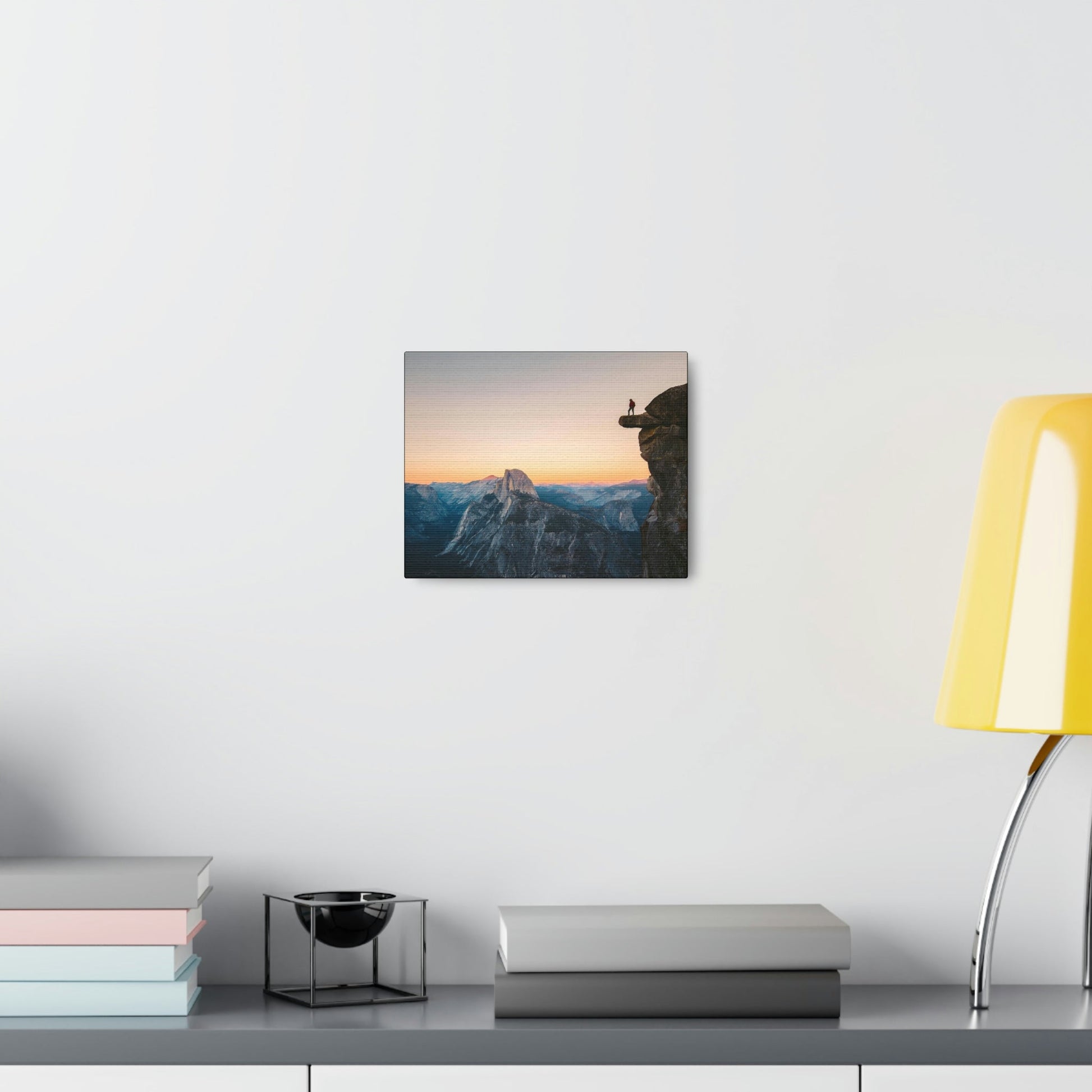 US NATIONAL PARKS - SMALL Canvas Gallery Wraps - The Wonderland of Yosemite - Half Dome - California near SF - a must see! - Green Forest Home
