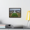 WA DC - Horizontal Framed Premium Gallery Wrap Canvas - Awesome view of WA DC from the 555 feet tall Washington Monument - Green Forest Home