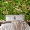 Wallpapaper - Tropical Bamboo Leaves and Foliage - Many Sizes - El Yunque Rainforest Puerto Rico - Easy Peel & Stick - Green Forest Home