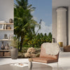 Wallpapaper - Tropical Beach with Sargasso in Palmas de Lucía Hotel - Yabucoa PR - Green Forest Home