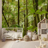 Wallpaper - Deep Forest in El Yunque Rainforest - The Sierra Palm Forest - Multiple Sizes - PUERTO RICO - EASY Peel and Stick - Green Forest Home