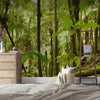 Wallpaper - Deep Forest in El Yunque Rainforest - The Sierra Palm Forest - Multiple Sizes - PUERTO RICO - EASY Peel and Stick - Green Forest Home