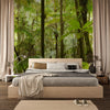 Wallpaper - Deep Forest in El Yunque Rainforest - The Sierra Palm Forest - Multiple Sizes - PUERTO RICO - EASY Peel and Stick - Green Forest Home