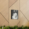 YOGA - SMALL Canvas Gallery Wraps - Made in USA - The amazing great Master Sri Aurobindo India - quote: True knowledge is not attained by thinking. - Green Forest Home